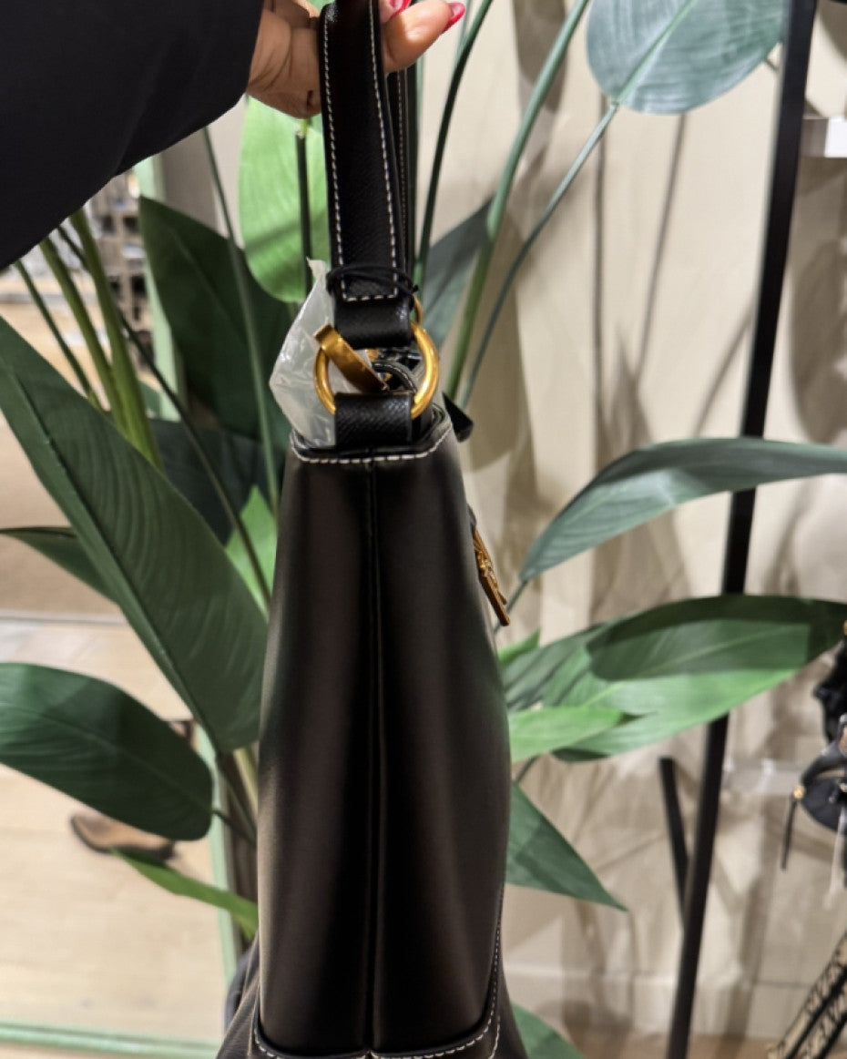 Black RI Bucket Bag