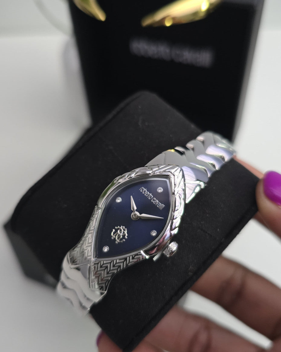 Roberto Cavalli Watch With Blue Dial