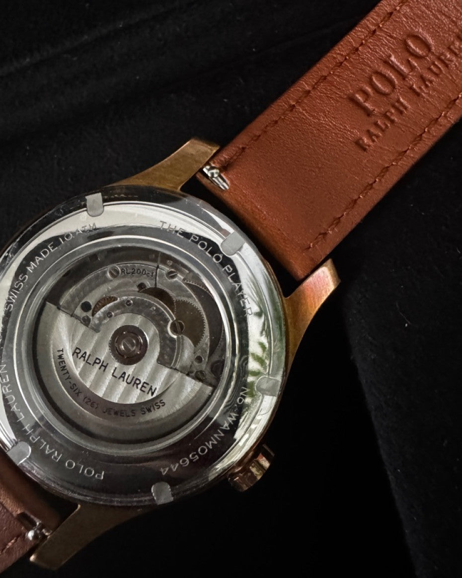 Limited Edition Brown Polo Ralph Lauren Watch