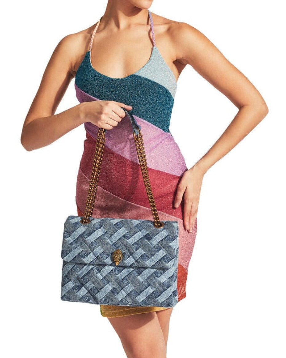 Denim KG Soft Leather Bag