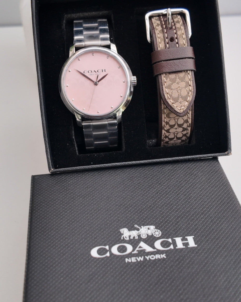 Coach Watch Gift Set