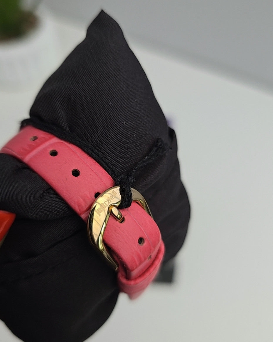 JC Ladies Pink Leather Watch