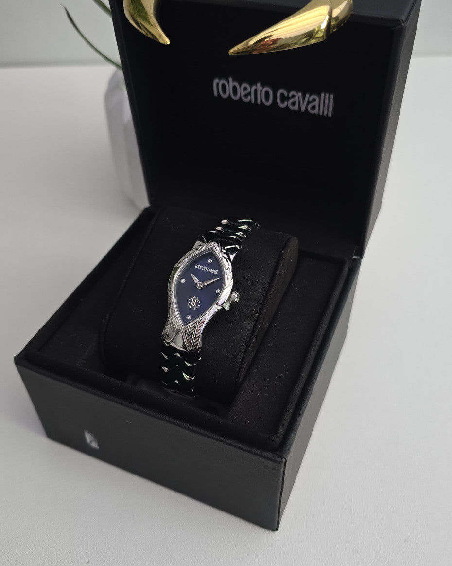Roberto Cavalli Watch With Blue Dial