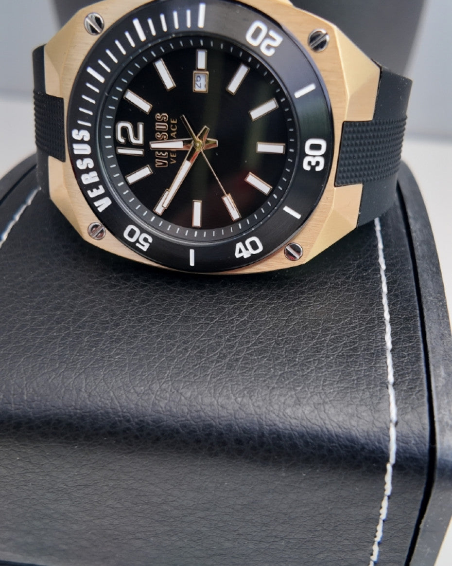 Versus Versace Silicon Strap Watch