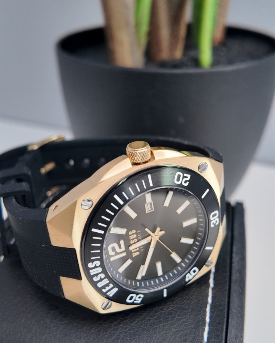 Versus Versace Silicon Strap Watch
