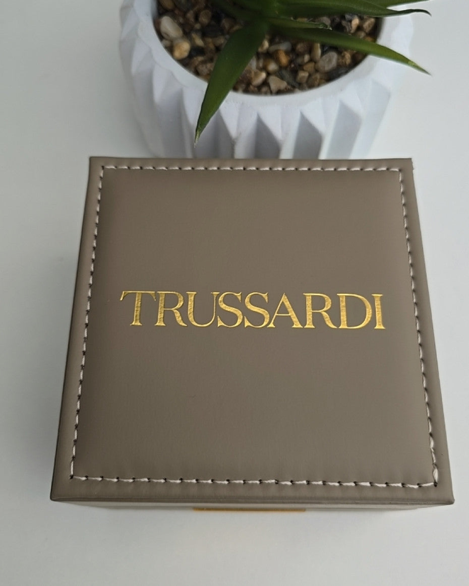 TRUSSARDI Women's Steel/White Watch