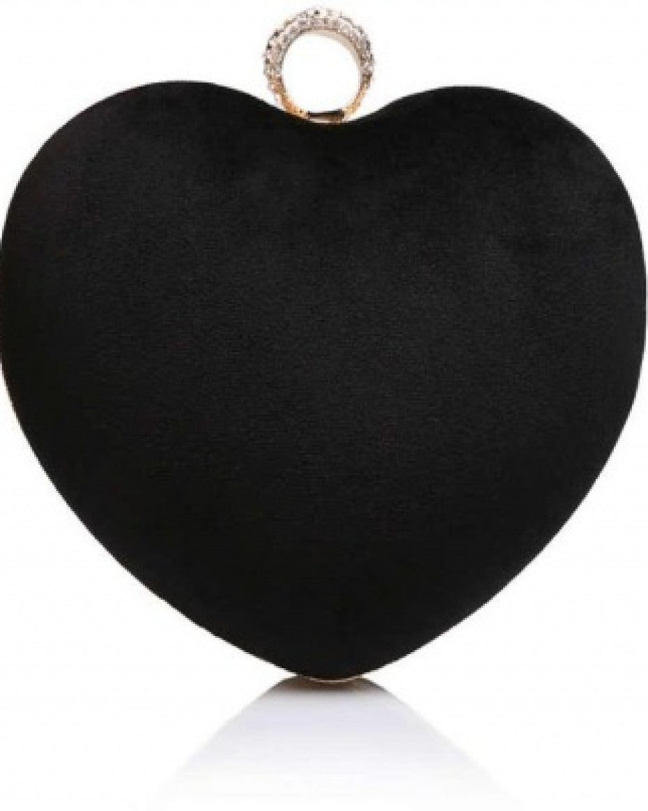 Heart Shaped Clutch Bag