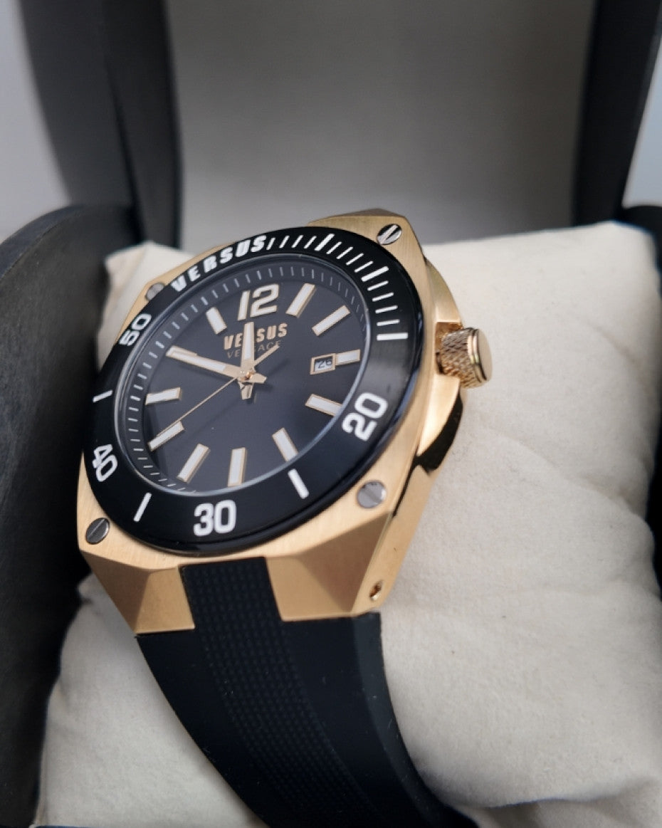 Versus Versace Silicon Strap Watch