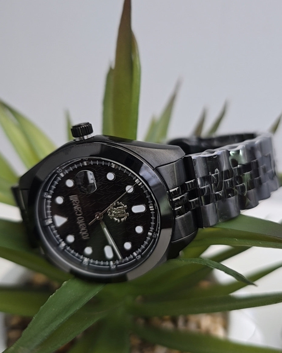 Roberto Cavalli Black Dial Watch