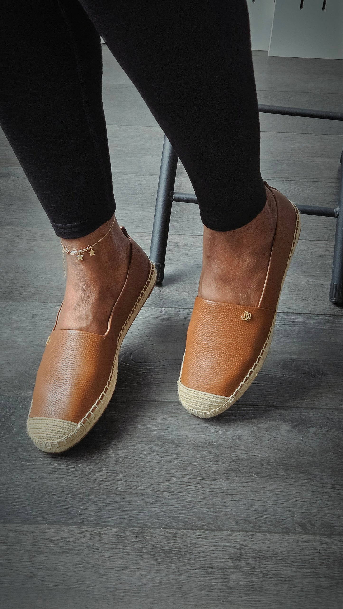 RL Espadrilles for Ladies in Brown- Authentic Retail Product