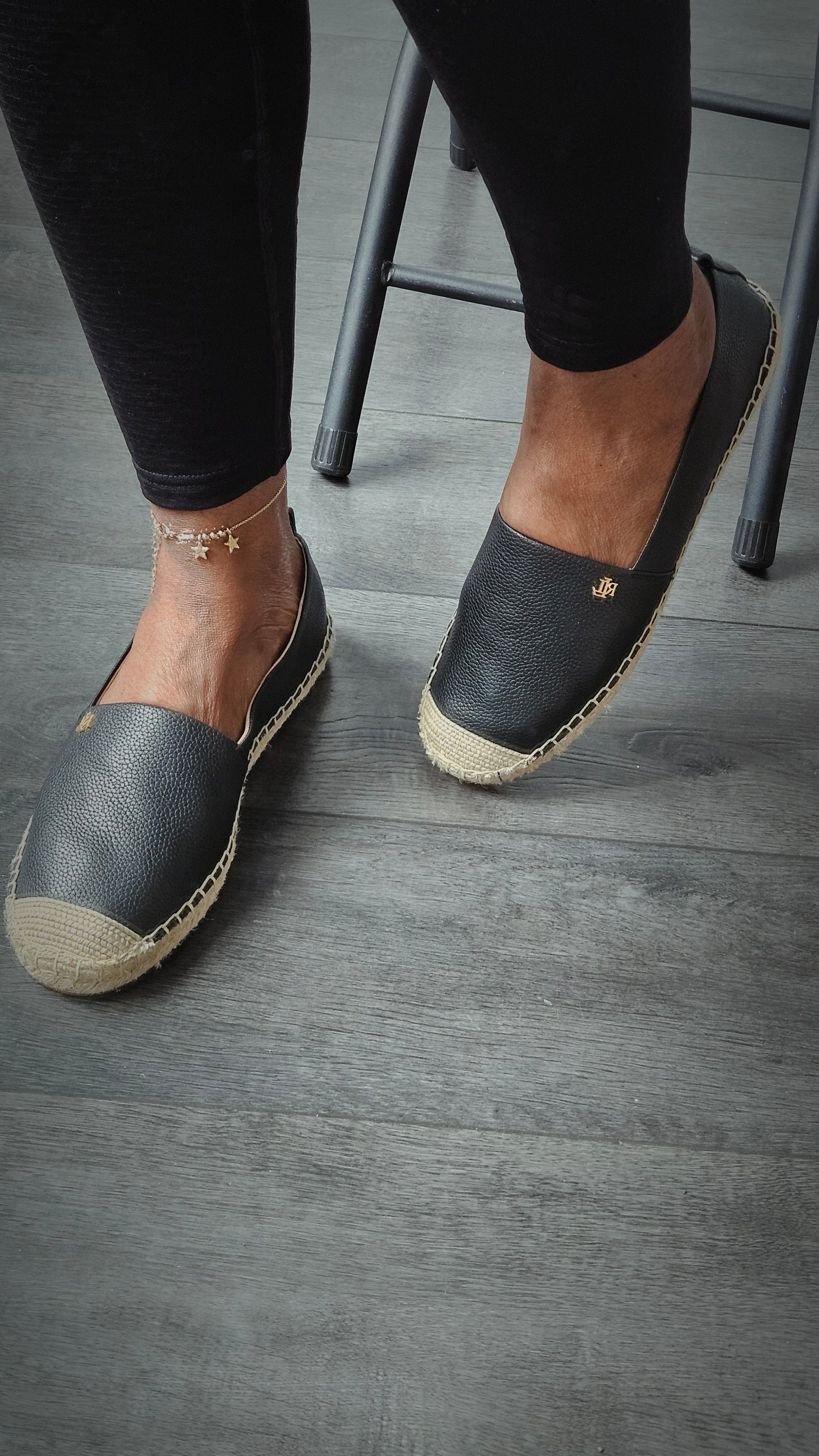 RL Espadrilles for Ladies in Black- Authentic Retail Product