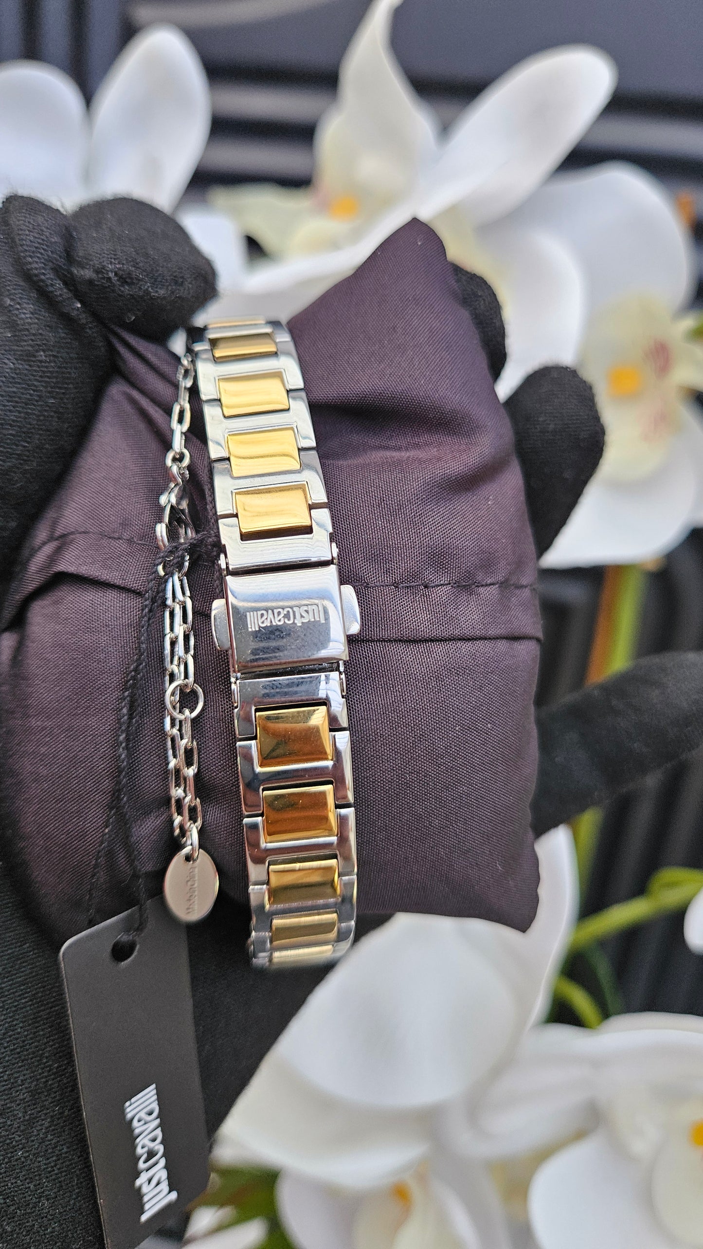 J.C Green Dial Watch & Bracelet Set