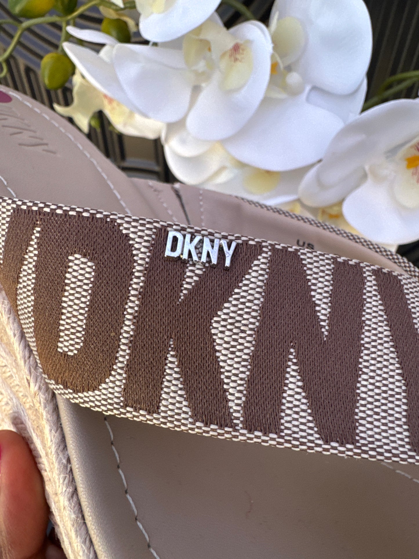 DKNY Platform Wedge Sandal