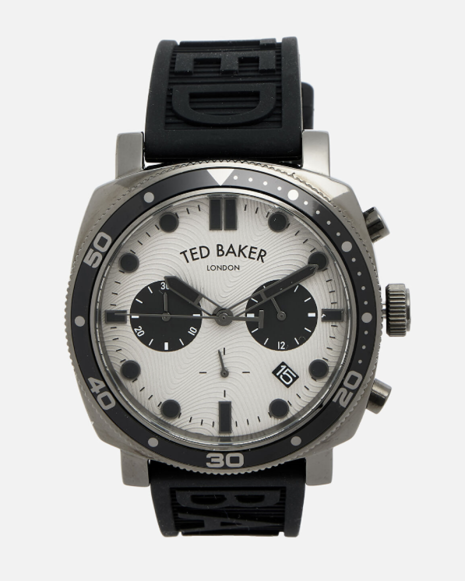 Ted Baker Black Chronograph Watch