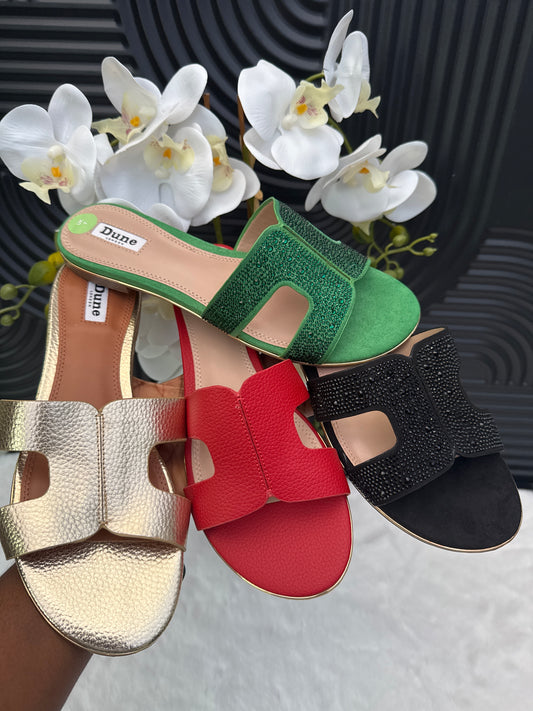 DUNE Flat Sandals