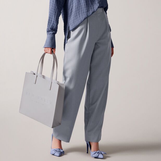 Ted Baker Medium/ Large Size Shopper Bag in Grey