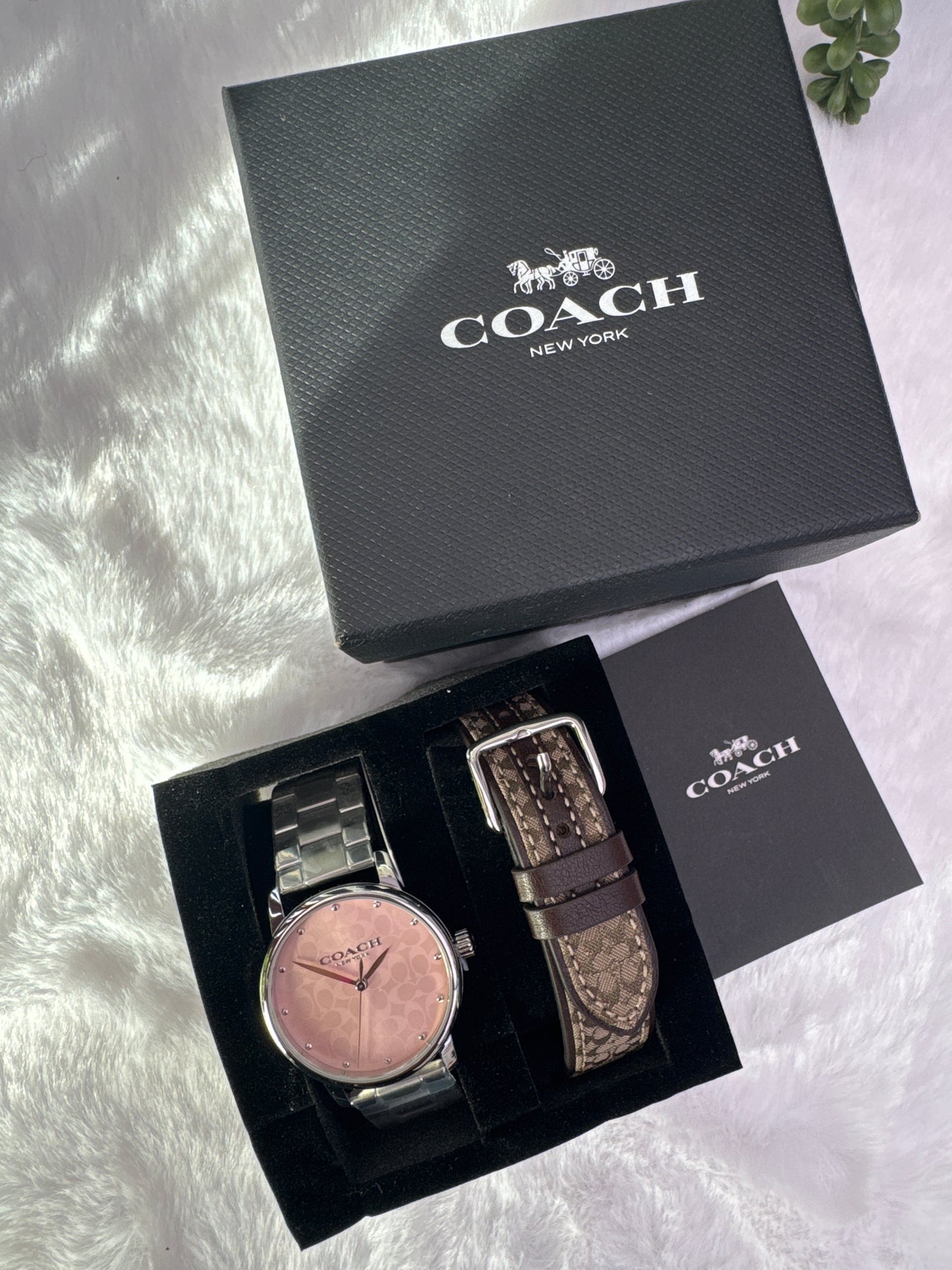 Coach Watch Gift Set