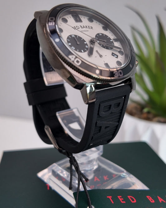 Ted Baker Black Chronograph Watch