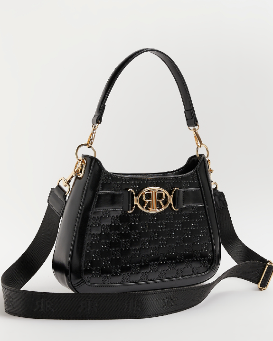 Monogram Patent Shoulder Bag