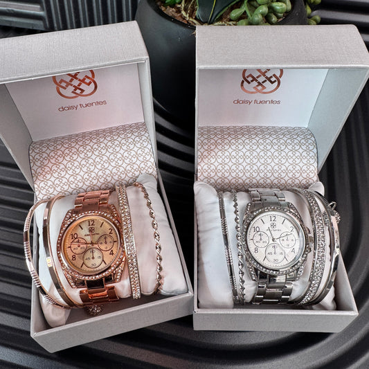 Watch & Bracelet Set