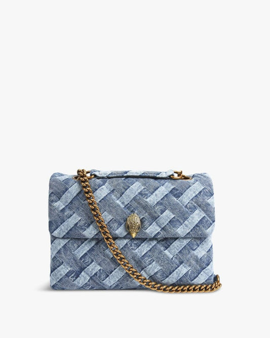 Denim KG Soft Leather Bag