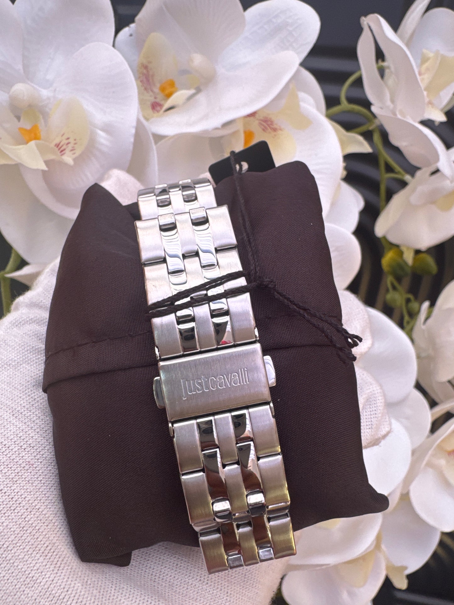 Just Cavalli Chronograph SIlver Watch for men
