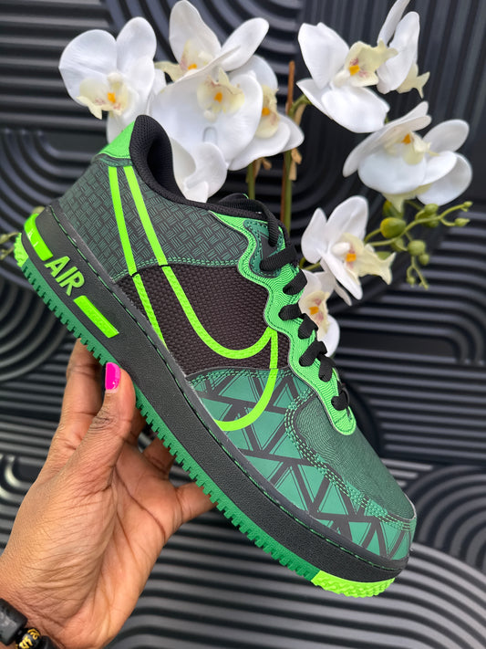 Nike Air Force 1 Trainers [Limited Edition Nigeria]