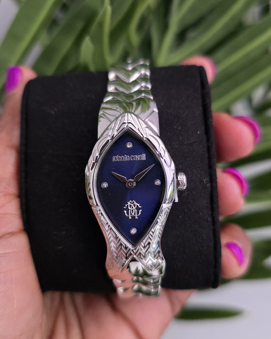Roberto Cavalli Watch With Blue Dial