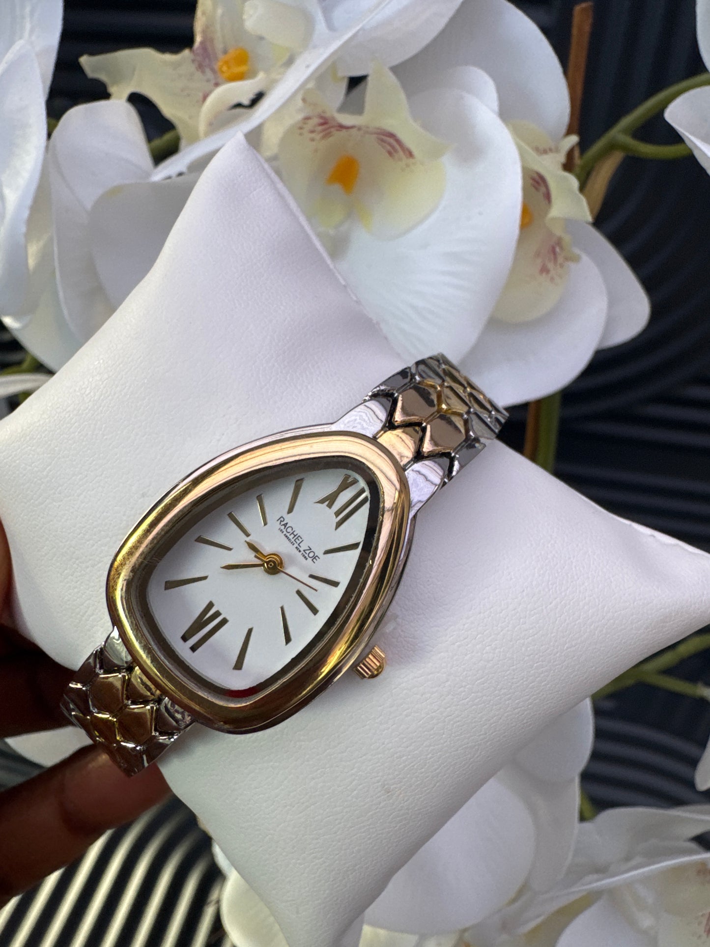 Dual Tone Bracelet Watch