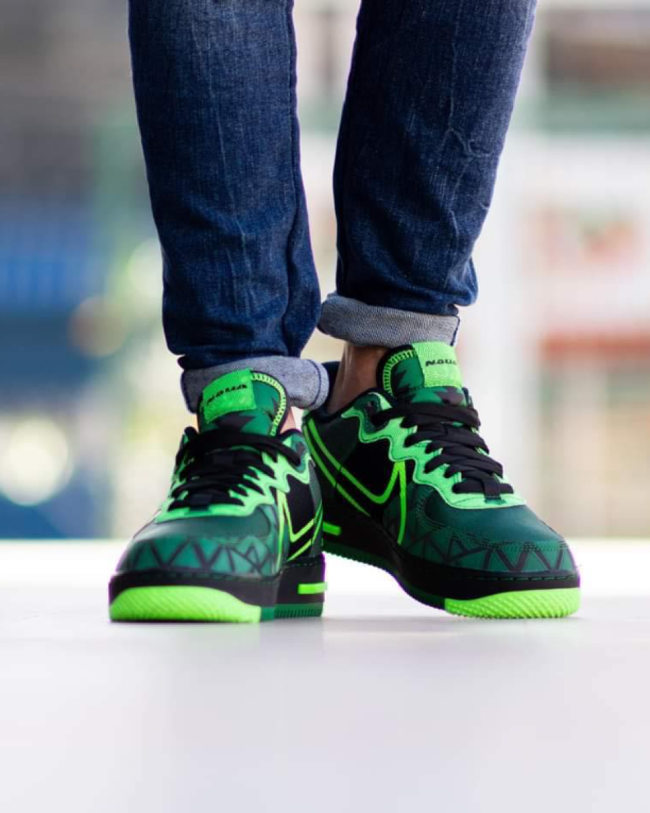 Nike Air Force 1 Trainers [Limited Edition Nigeria]