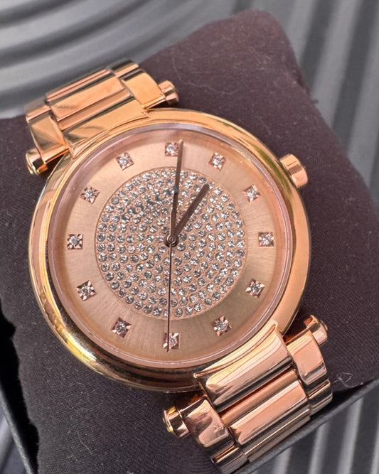 Rose Gold Coach Watch for Ladies