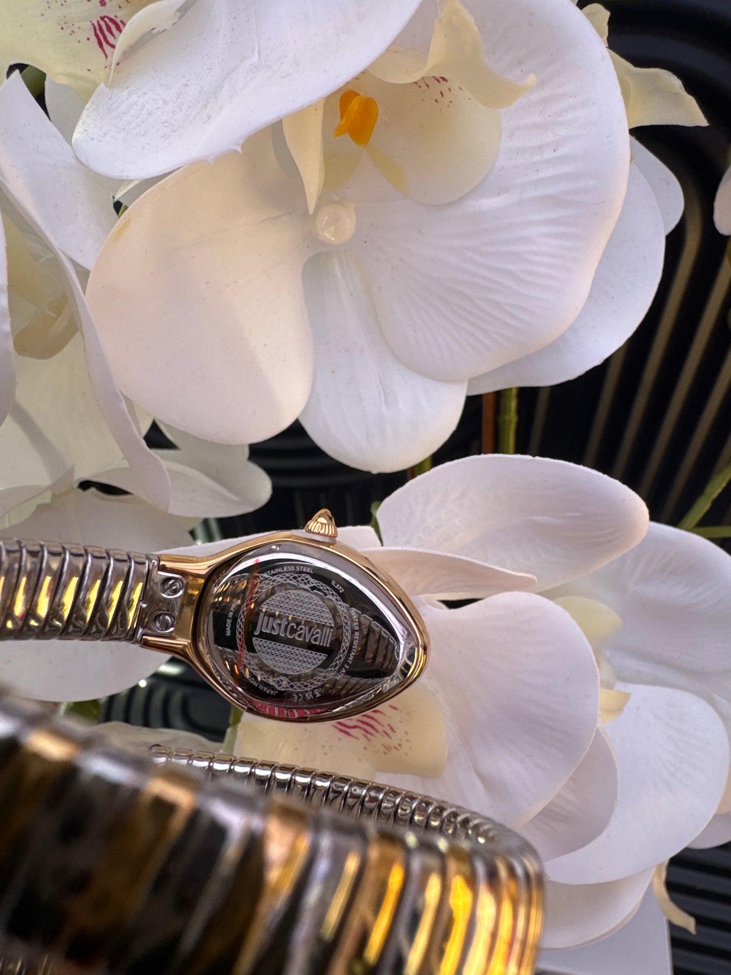 Just Cavalli Dual Tone Bracelet Watch