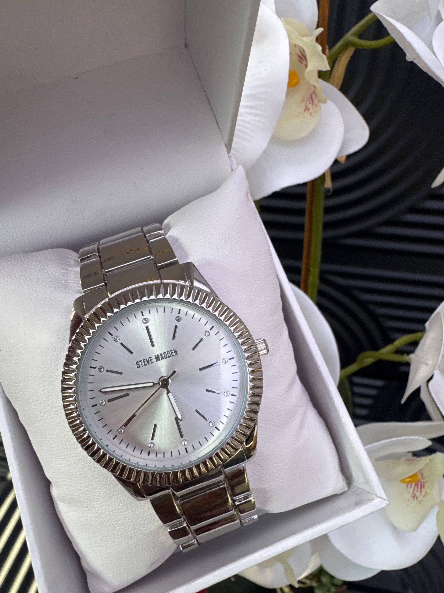 Steve Madden Silver Watch