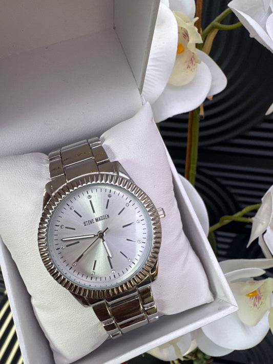 Steve Madden Silver Watch