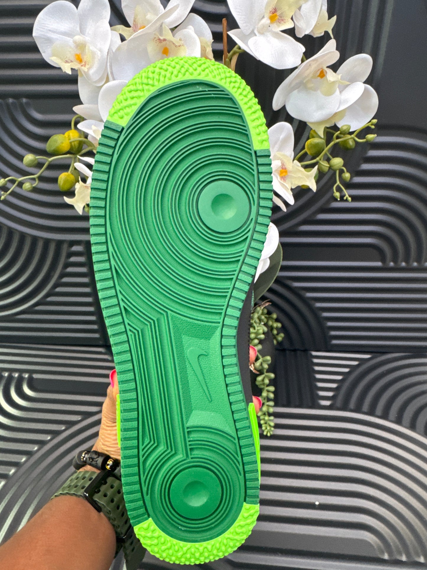Nike Air Force 1 Trainers [Limited Edition Nigeria]