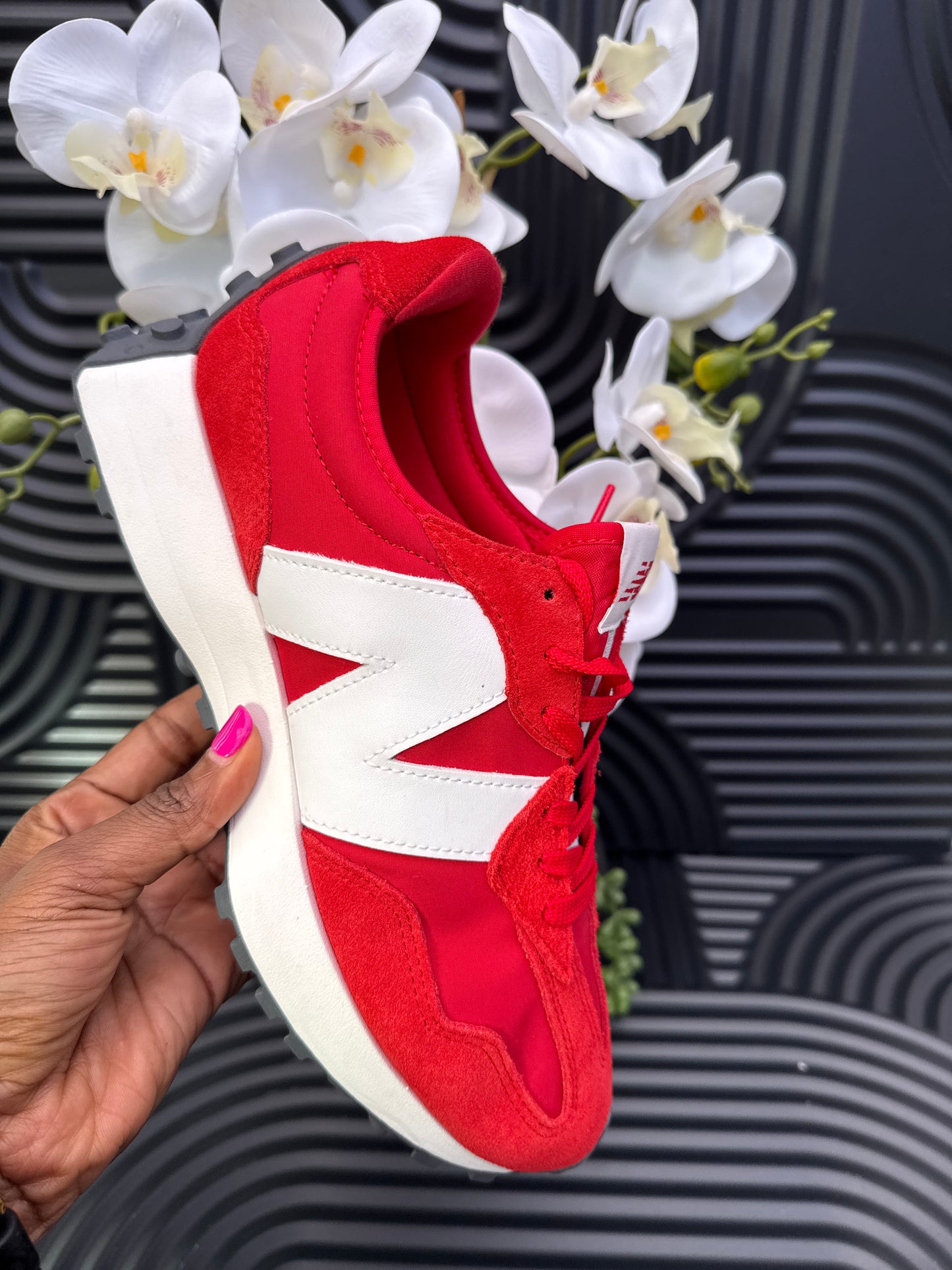 New Balance Sneakers in Red