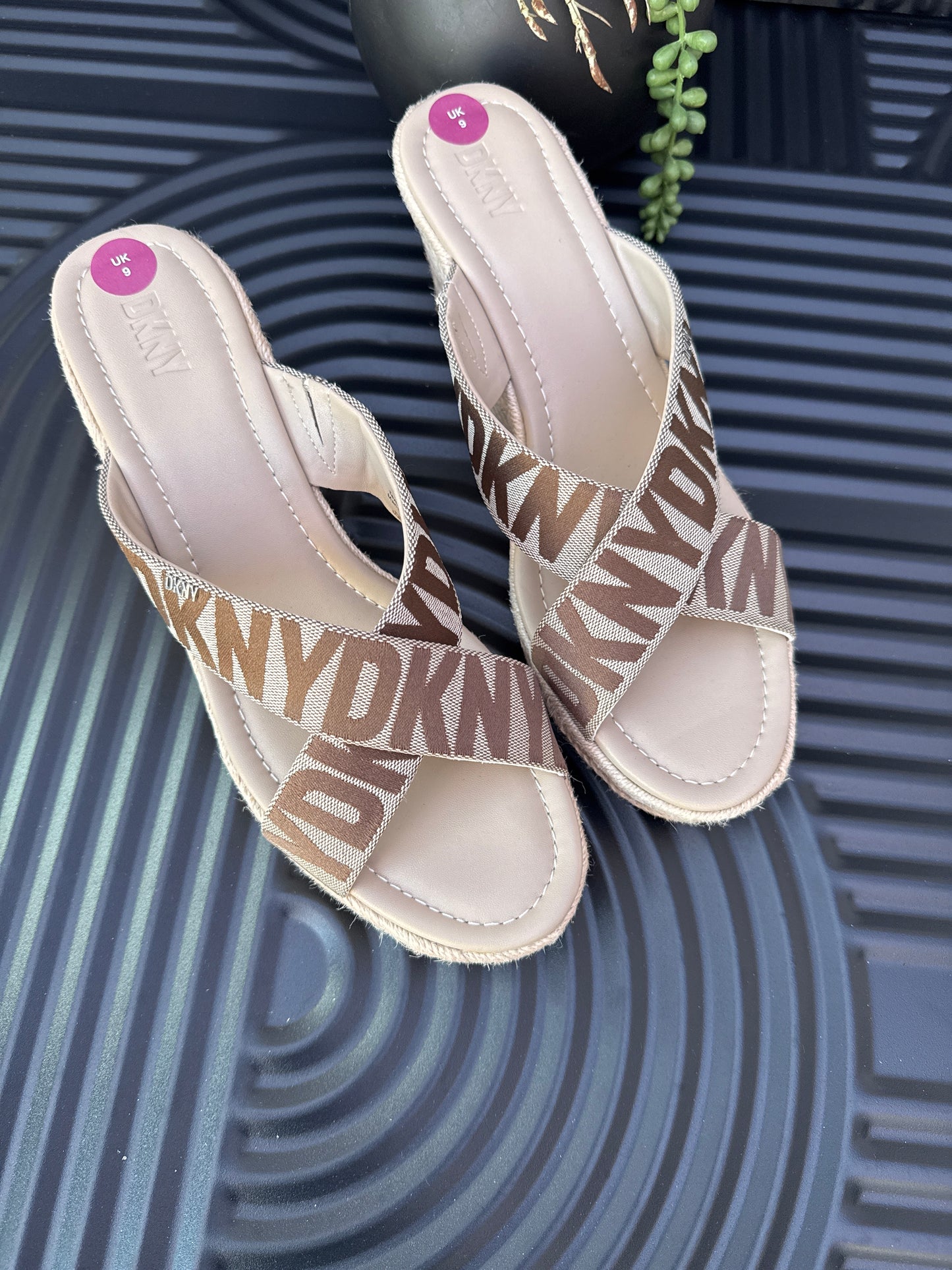 DKNY Platform Wedge Sandal