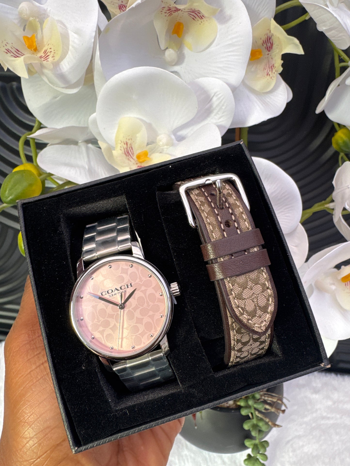 Coach Watch Gift Set