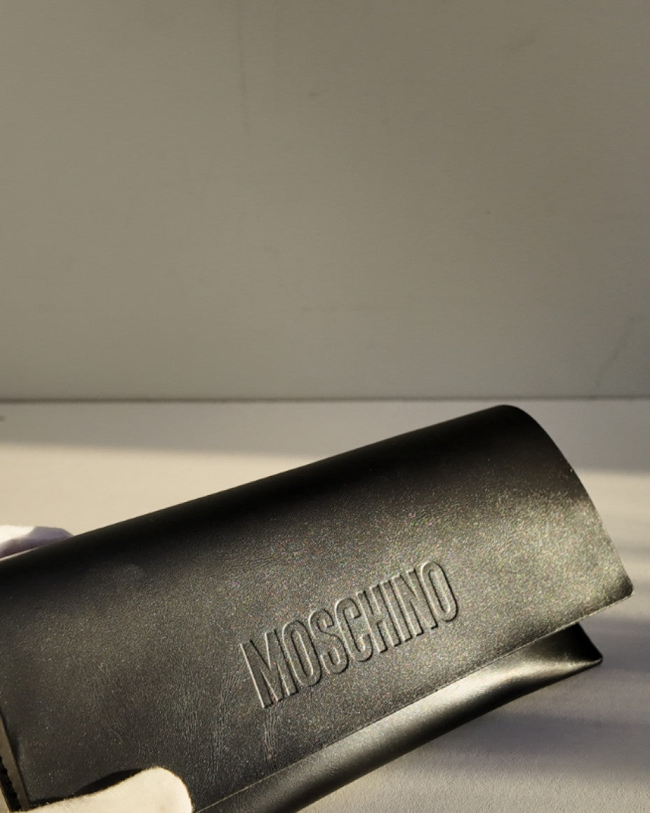 Moschino Eyewear with Leather Case