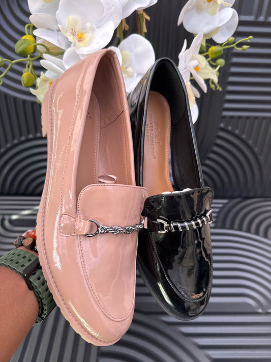 Patent Leather Loafers ladies