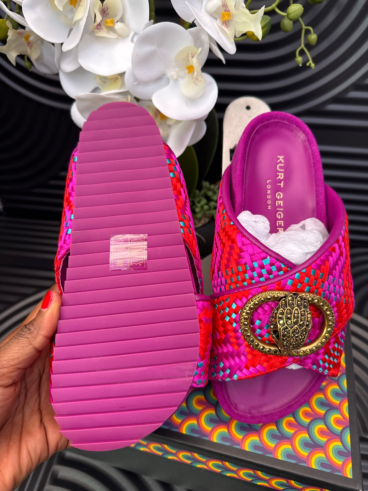 KG Cross Strap Sandal