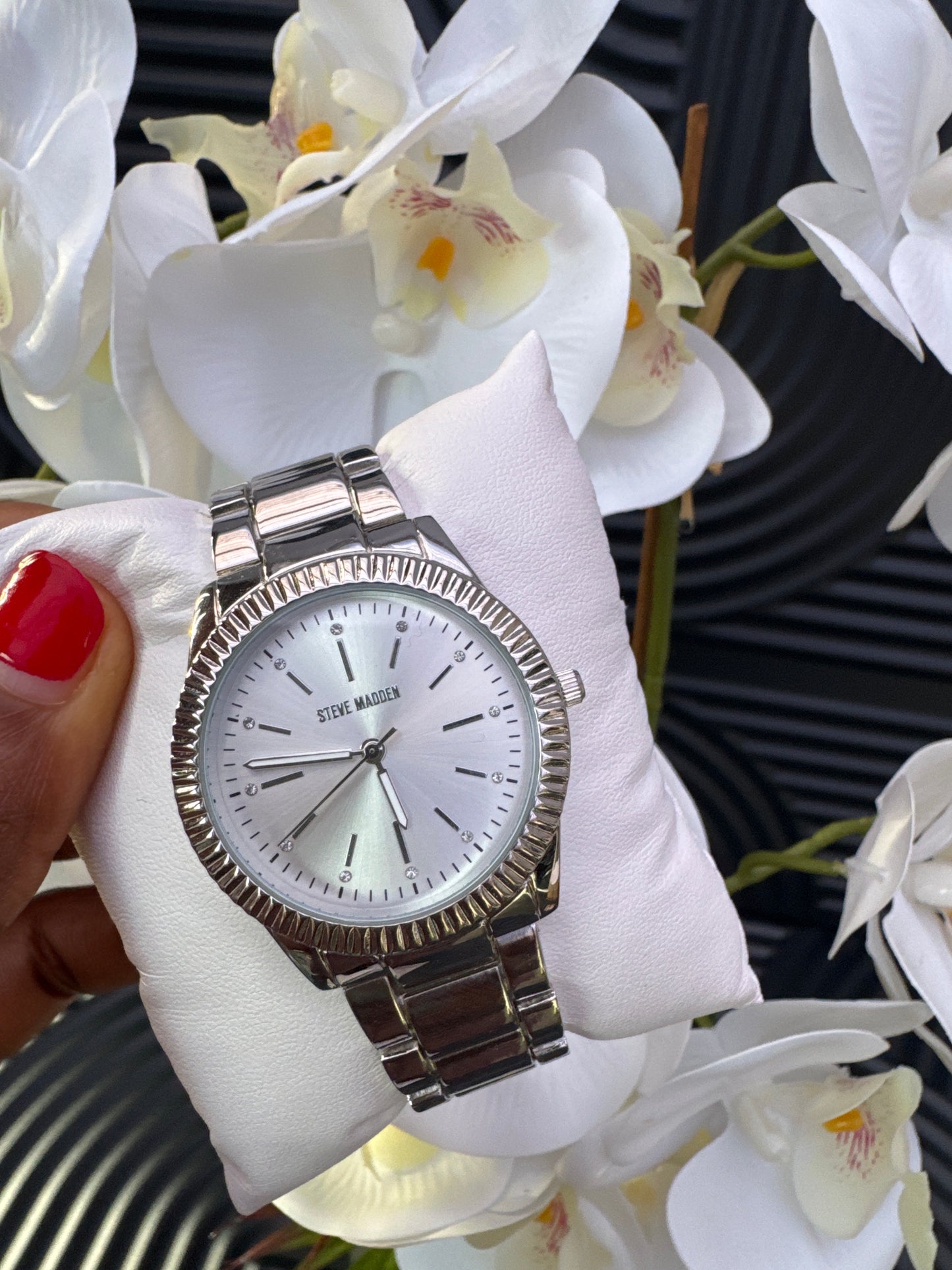 Steve Madden Silver Watch