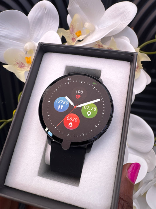 Unisex Black Smart Watch