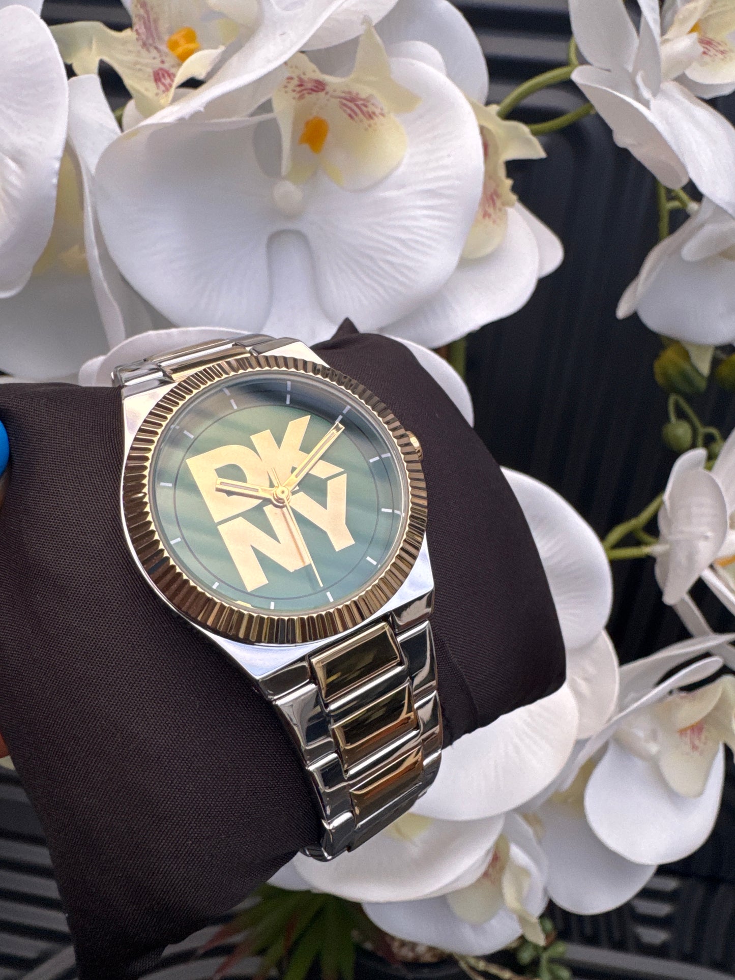 DKNY Unisex Dual Tone Watch