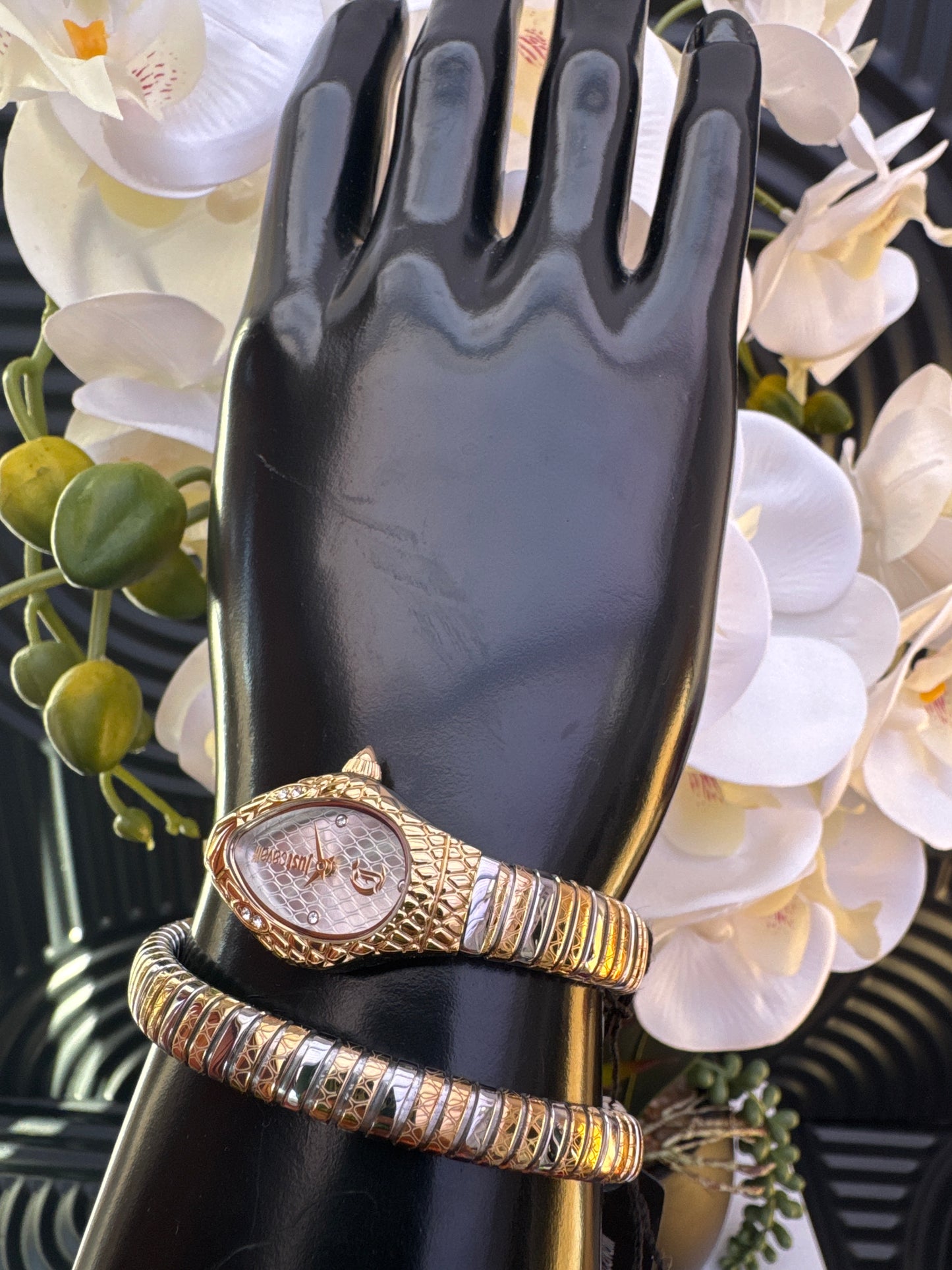 Just Cavalli Two Tone Watch
