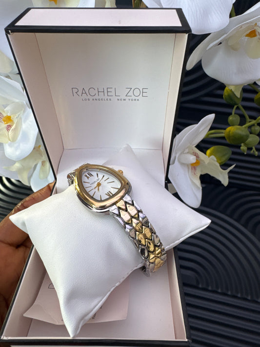 Dual Tone Bracelet Watch