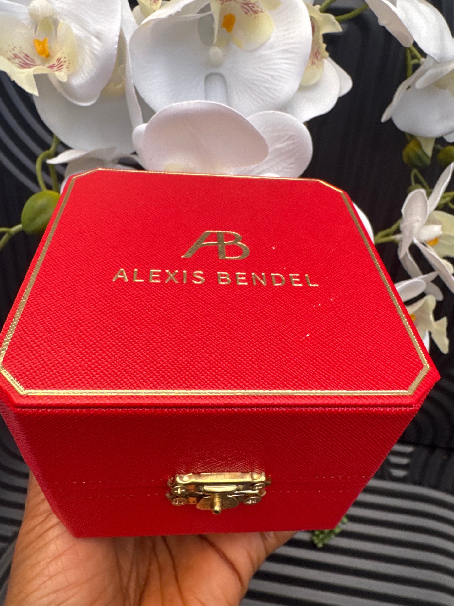 Gold Tone Watch with Box