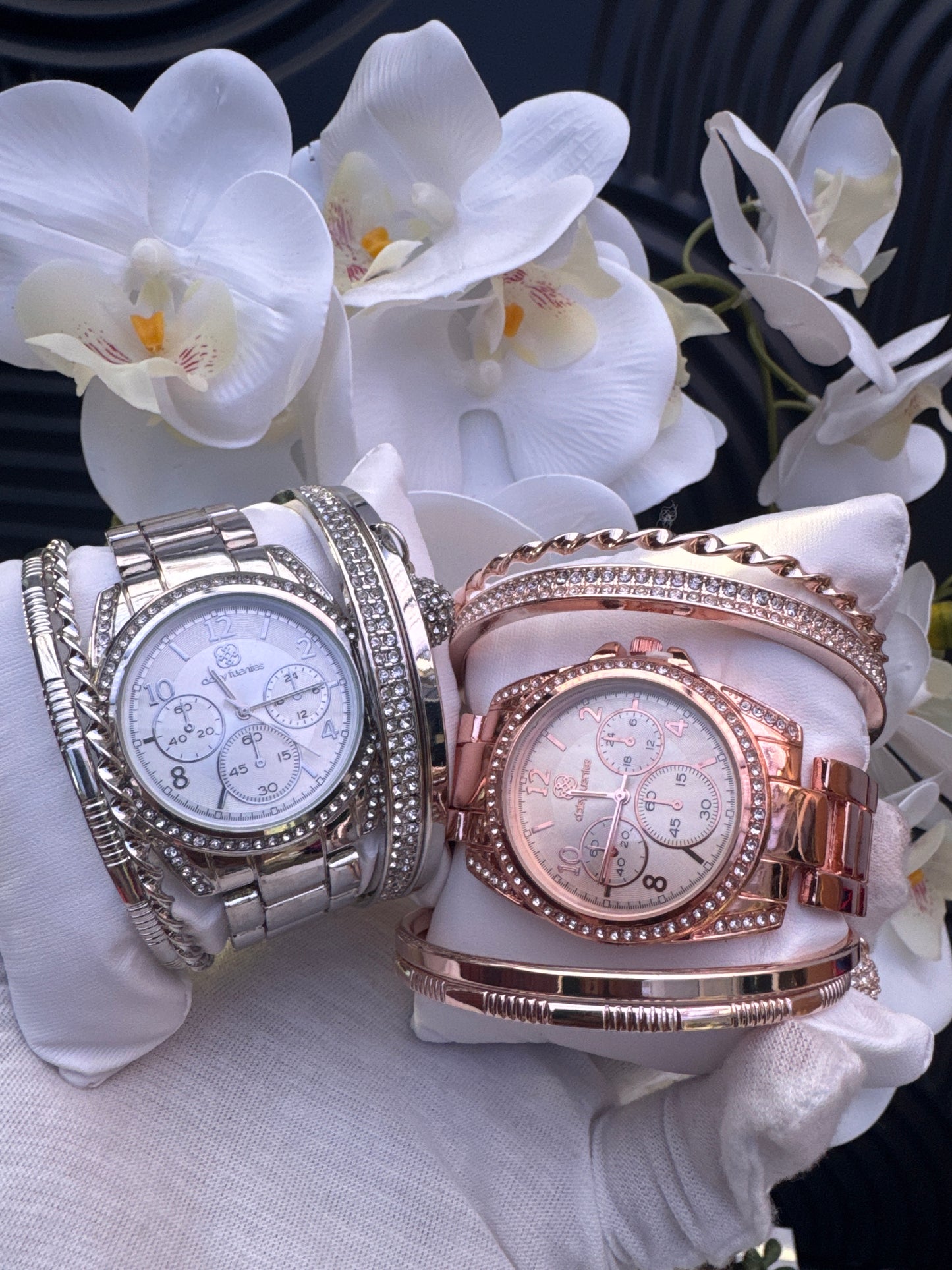 Watch & Bracelet Set