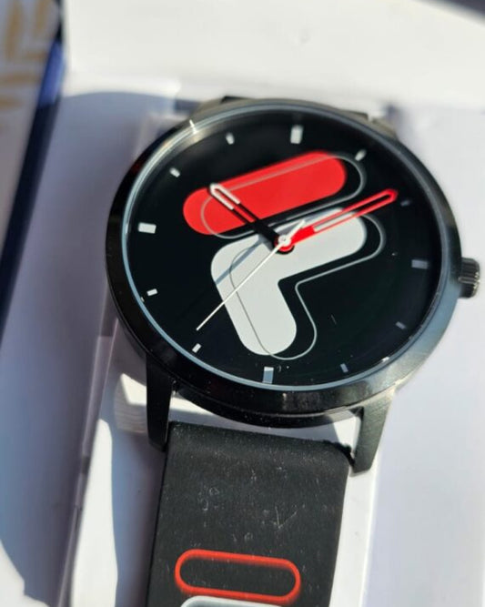 Black Logo Watch