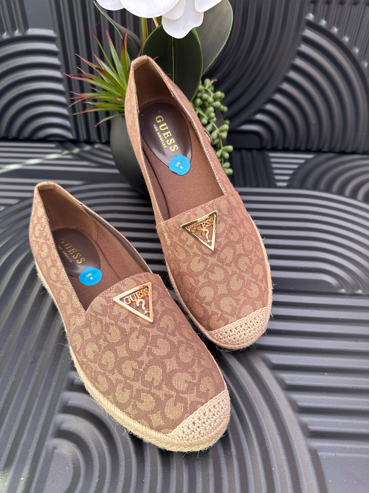 Light Brown Monogram Espadrilles